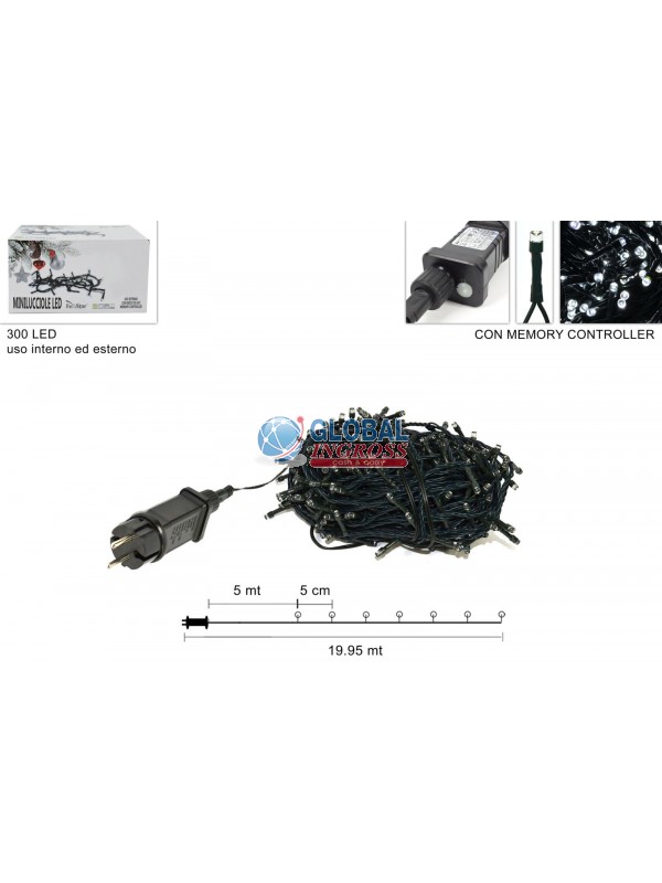 MINILED ESTERNO 300 BIANCO FREDDO.