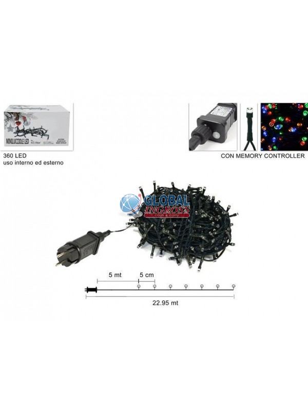MINILED ESTERNO 360 MULTICOLOR