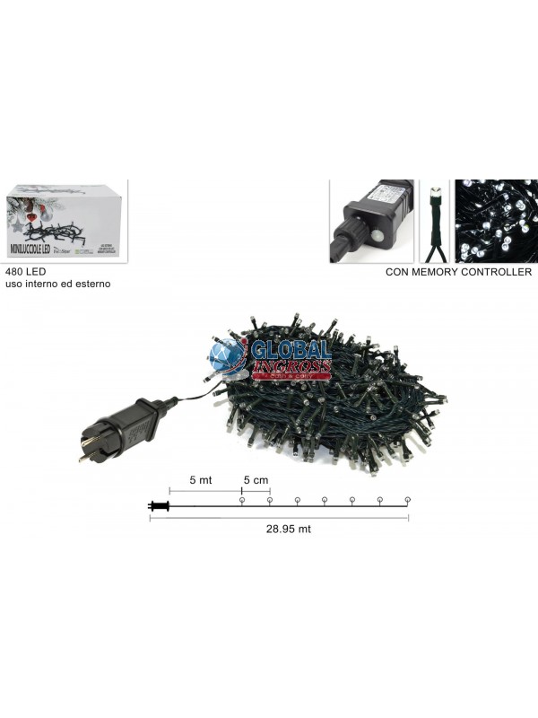 MINILED ESTERNO 480 BIANCO FREDDO