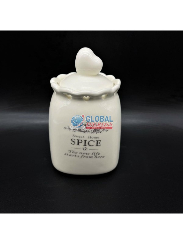 BARATTOLO CREMA C/SCRITTA 11cm