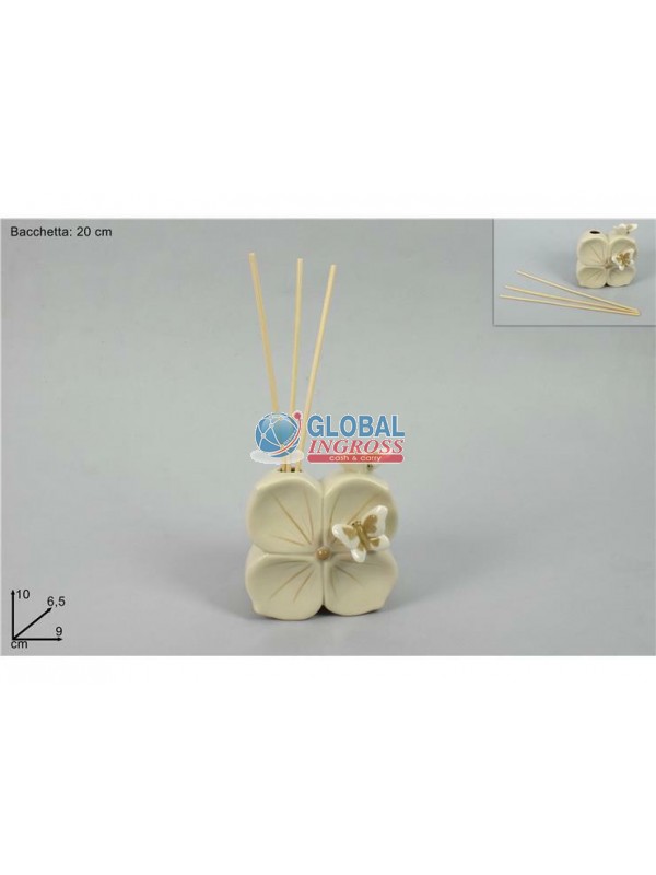 DIFFUSORE PROFUMO FIOREC/FARFALLE