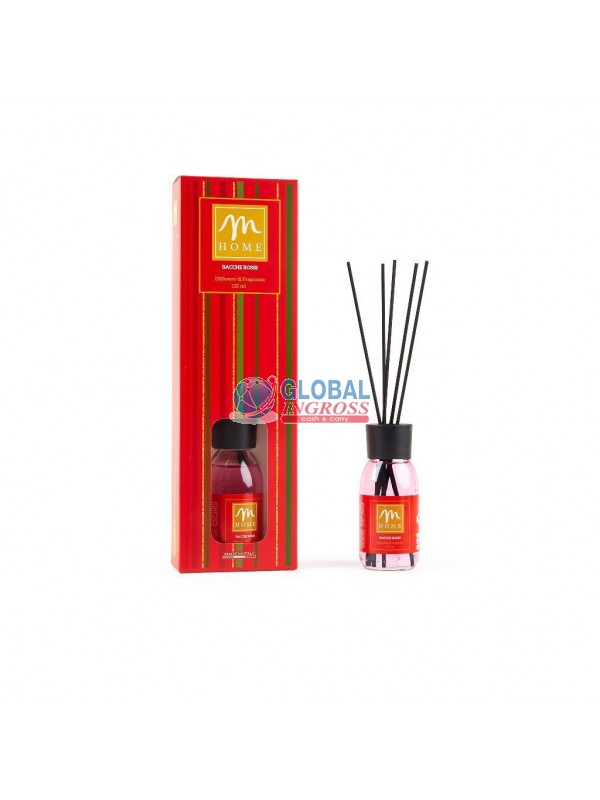 DIFFUSORE ESSENZA 125mlNATALE BACCHE ROSSE