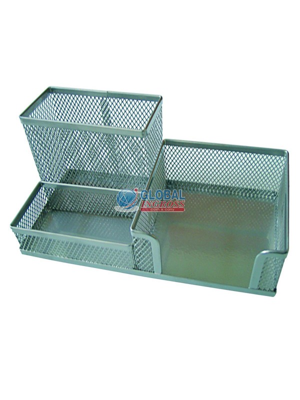 PORTAOGGETTI DA SCRIVANIA SERIE SILVER