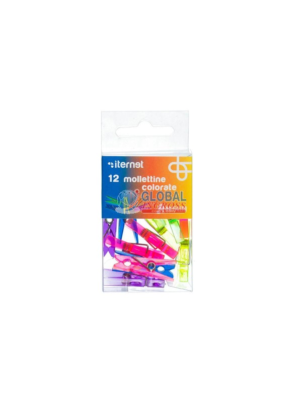 MOLLETTE COLORATE 12pz