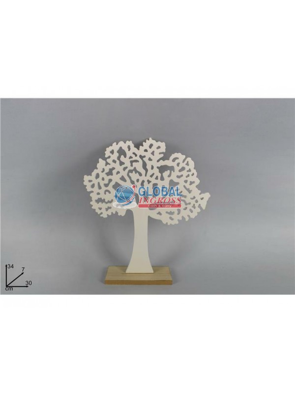 ALBERO DELLA VITA 34cm BIANCO.