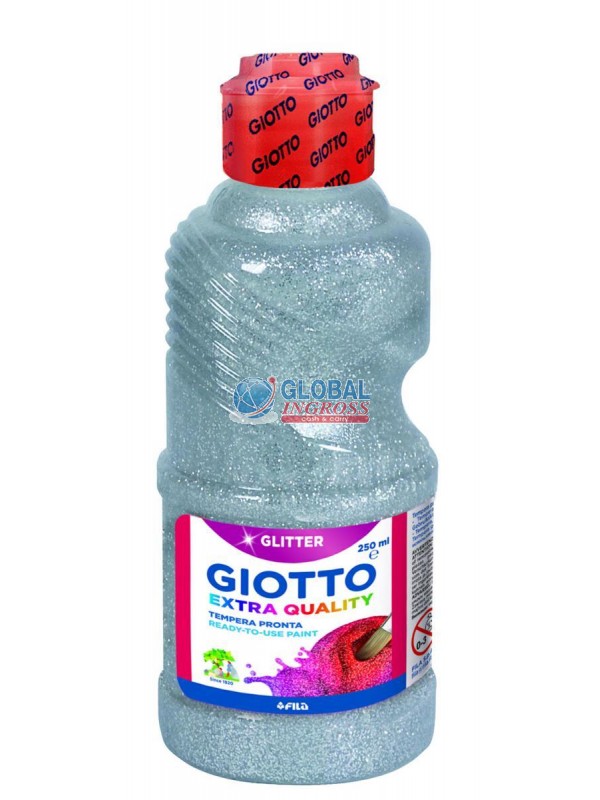 TEMPERA GLITTER 250 ARGENTO