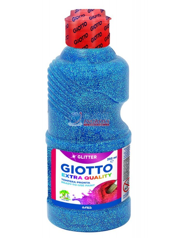 TEMPERA GLITTER 250 BLUCYAN