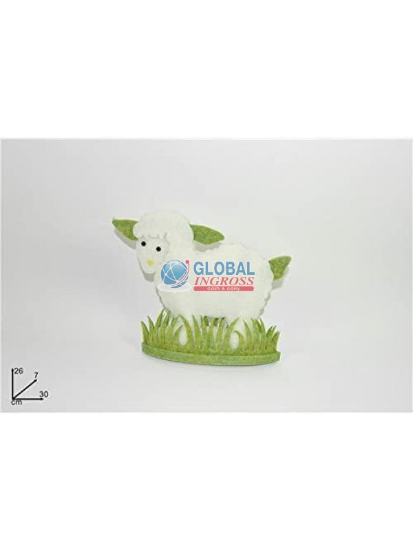 PECORA C/BASE PRATO FELTRO