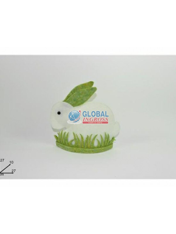 CONIGLIO C/BASE PRATO FELTRO