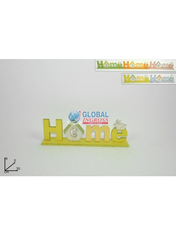 SCRITTA LEGNO HOME SOGG.PASQUA