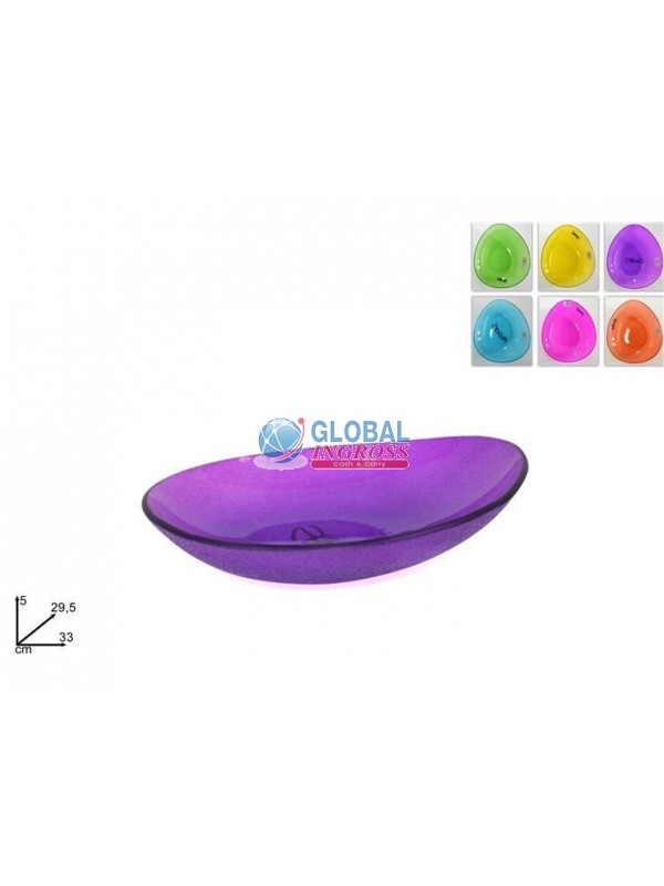 PIATTO UOVO VETRO 33cm