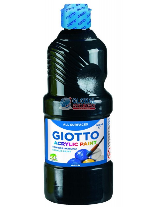 TEMPERA ACRILICA 500 NERO