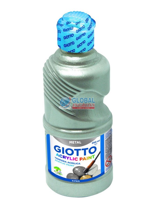 TEMPERA ACRILICA 250 ARGENTO