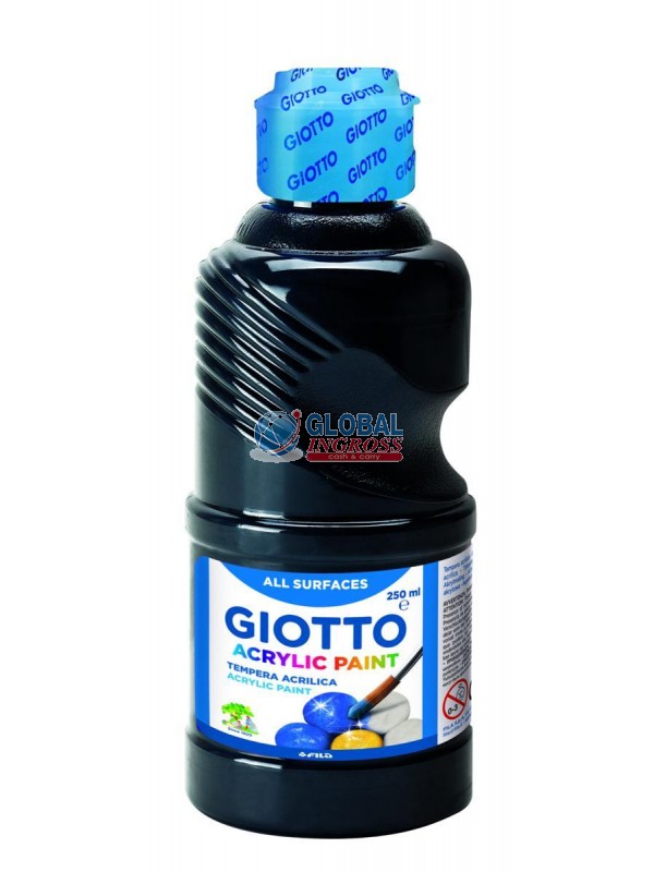 TEMPERA ACRILICA 250 NERO