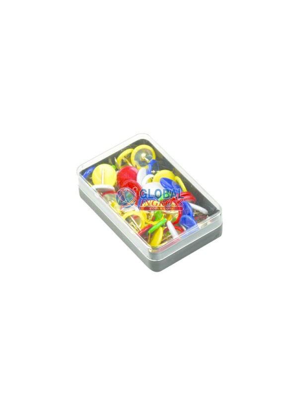 PUNTINE MULTICOLOR IN BOX 50pz