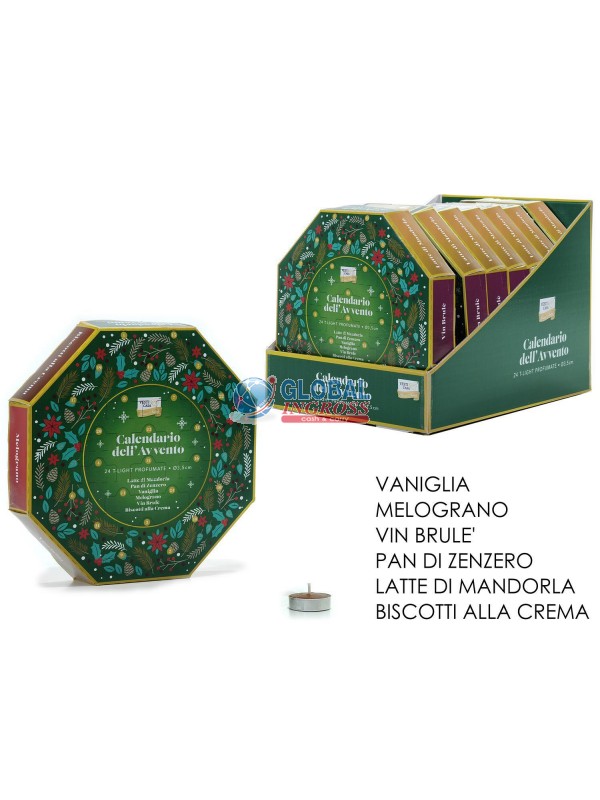 CALENDARIO AVVENTO C/24T-LIGHT