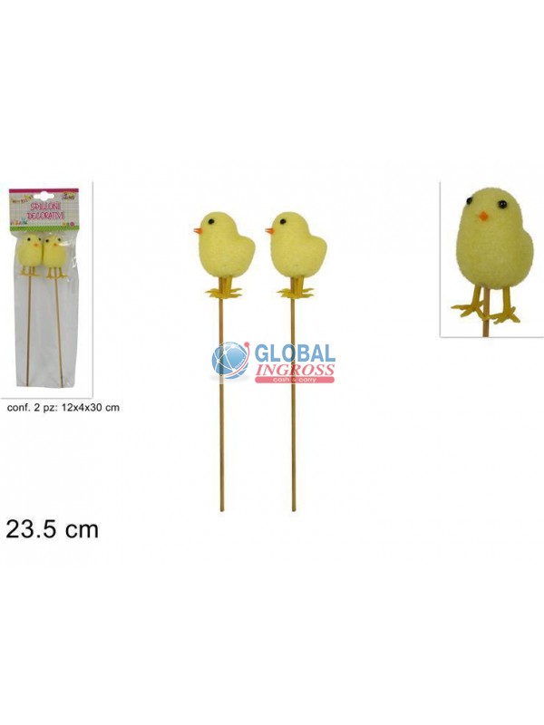 SPILLONI PULCINI 2pz
