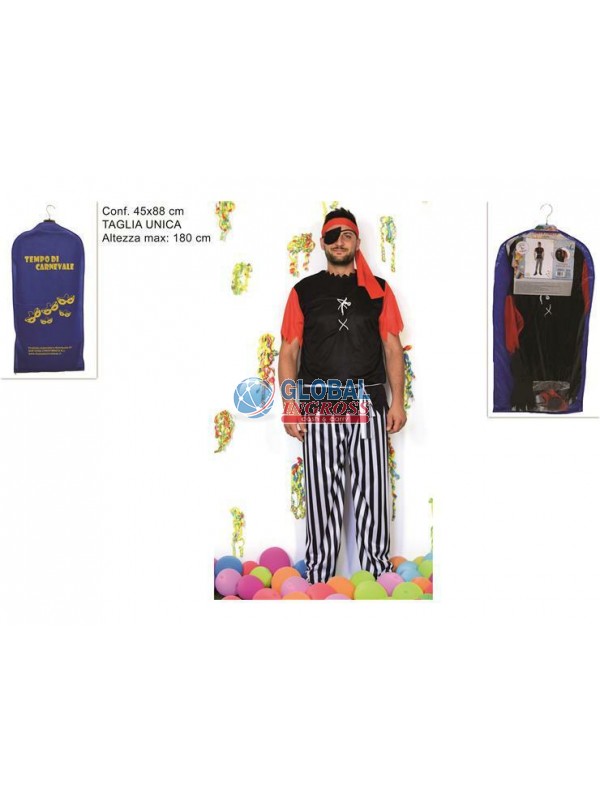 COSTUME ADULTO PIRATA