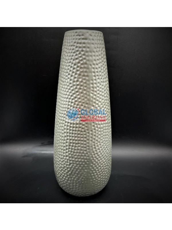 VASO SILVER MARTELLATO 30cm