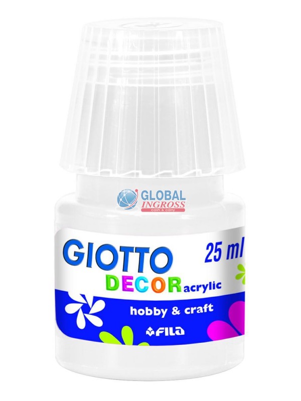 DECOR ACRYLIC 25ml BIANCO