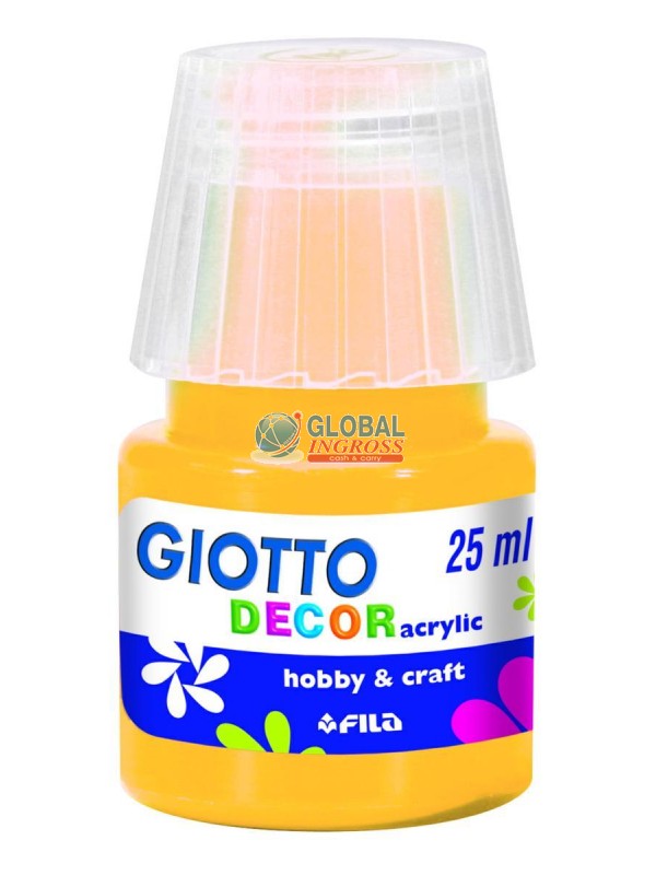 DECOR ACRYLIC 25ml GIALLO ORO