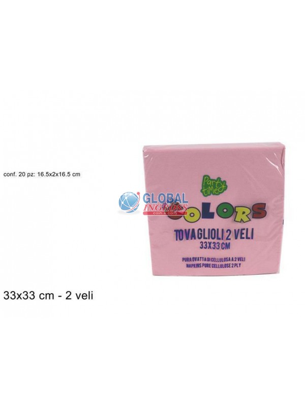TOVAGLIOLI COLORS 33x33ROSA