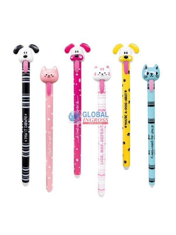PENNA CANCELLABILE MITAMA A SCATTO PULLY PEN 0.7 BLU