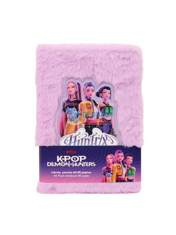 NOTEBOOK K-POP DEMON HUNTERS FLUFFY ENERGY colori ass.
