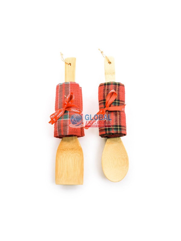 MESTOLO IN BAMBOO C/CANOVACCIO 45x65cm