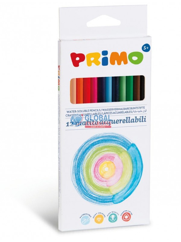 COLORI PRIMO ACQUERELLABILI 12pz