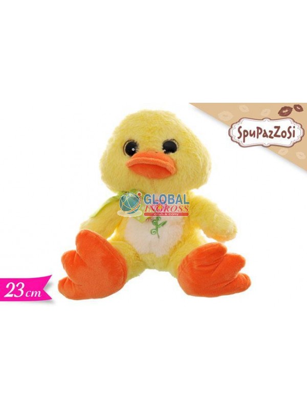 PELUCHE PULCINO C/FIOCCO 23cm