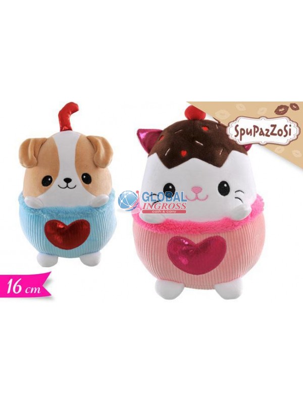 PELUCHE SOFT 16cm BUBBLE TEA ASS.