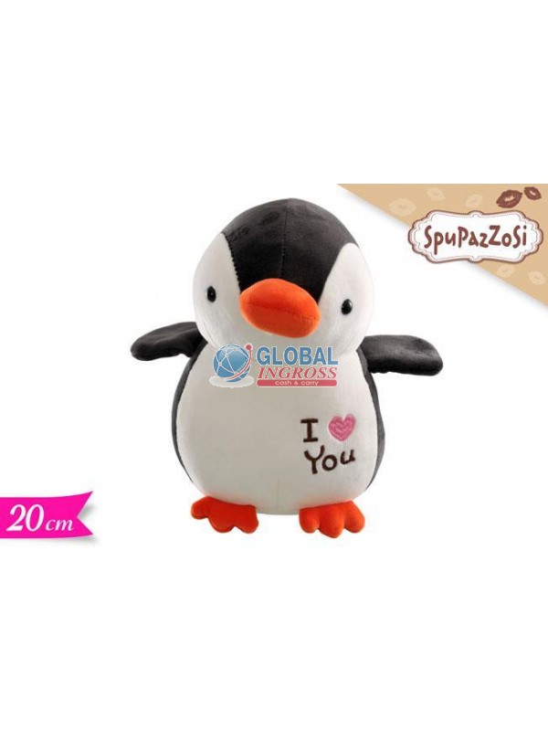 PELUCHE PINGUINO I LOVEYOU 20cm