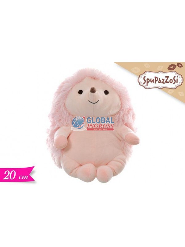 PELUCHE RICCIO ROSA 20cm