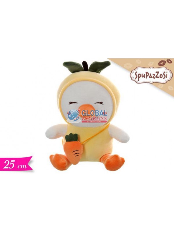 PELUCHE PAPERO C/CAROTASOFT 25cm
