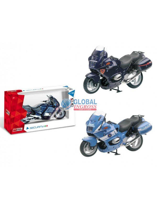 MODELLINO MOTO 1:18 SECURITY