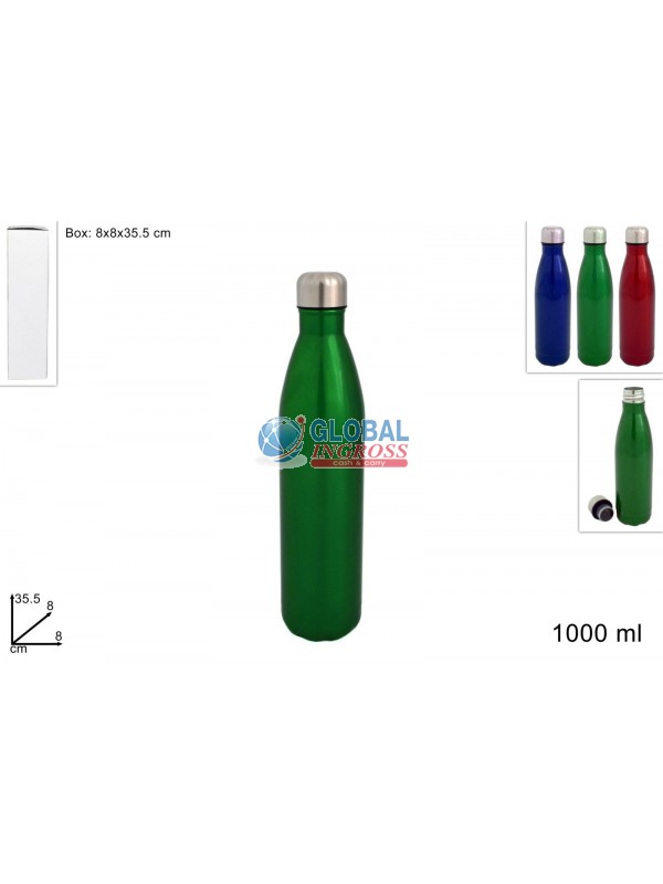 BORRACCIA TERMICA 1000ml COL.ASS.