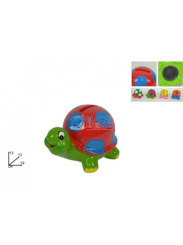 SALVADANAIO TARTARUGA 19cm