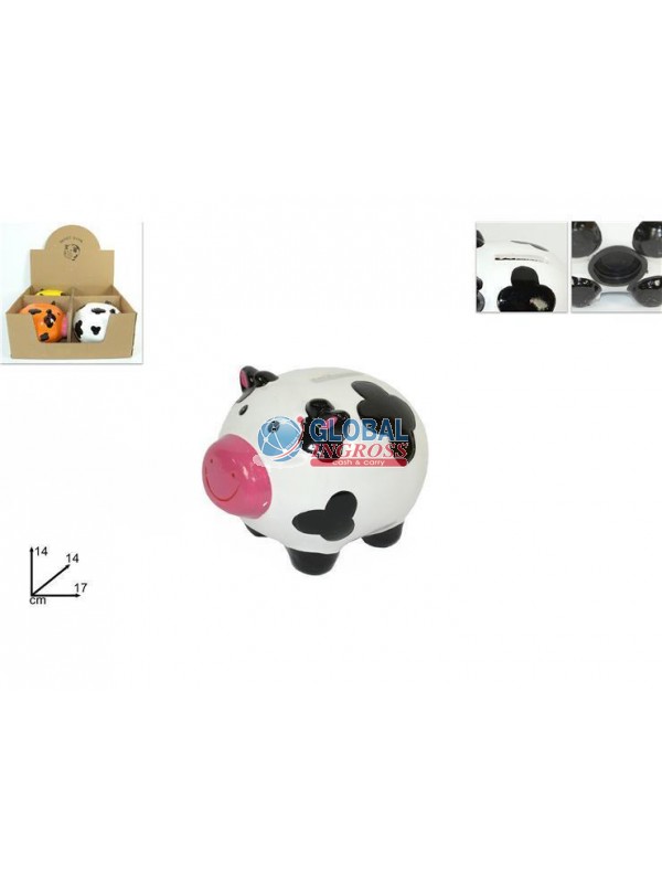 SALVADANAIO MUCCA 17cm