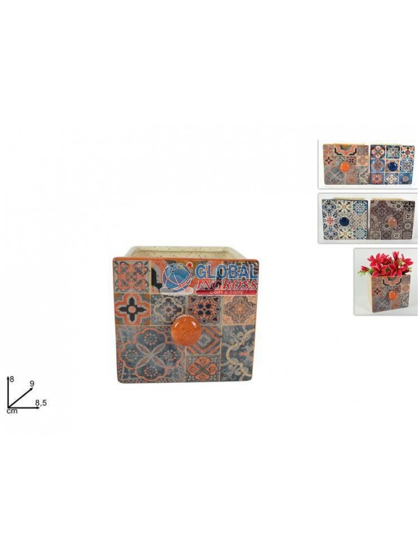 VASO CASSETTO 8x8x9