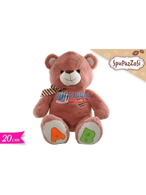 PELUCHE ORSO A-B 20cm