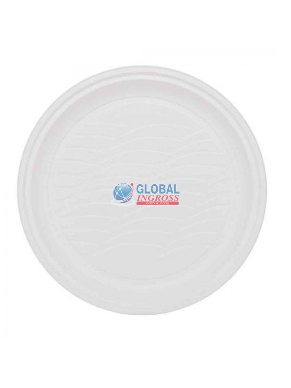 PIATTI BIOPLASTICA PIANI 50pz