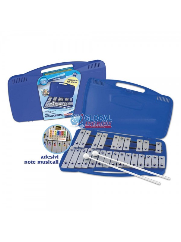 XILOFONO SCHOOL METALLOFONO IN VALIGETTA