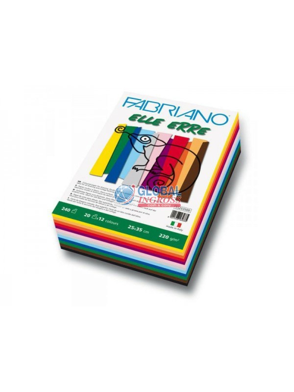 CARTONCINO LR 25x35 COL.ASS.