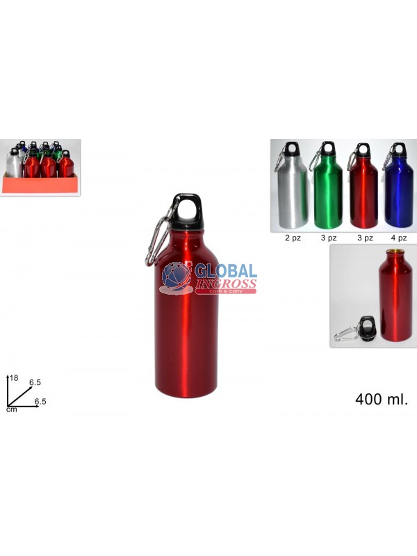 BORRACCIA ALLUMINIO 400ml