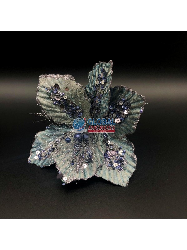 FIORE BLUE JEANS E PAILLETTES PINZA