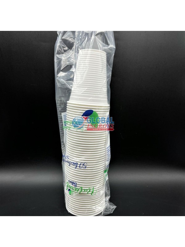 BICCHIERI BIOPLASTICA 50pz 200ml