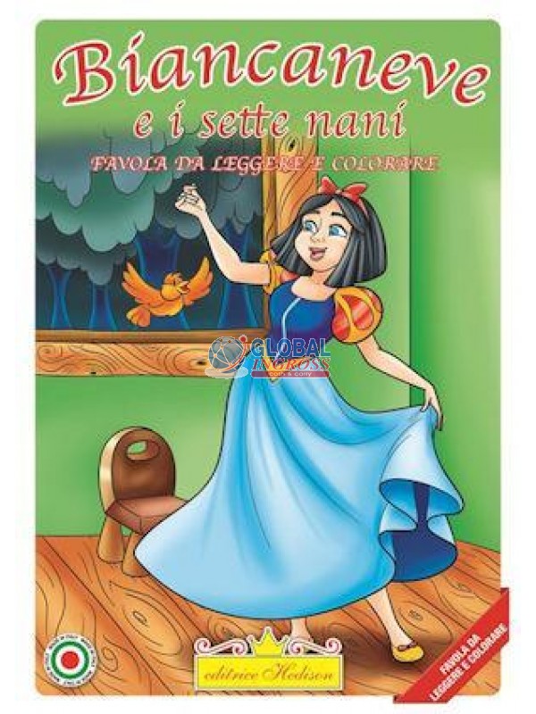 LIBRO FAVOLA BIANCANEVEE 7 NANI