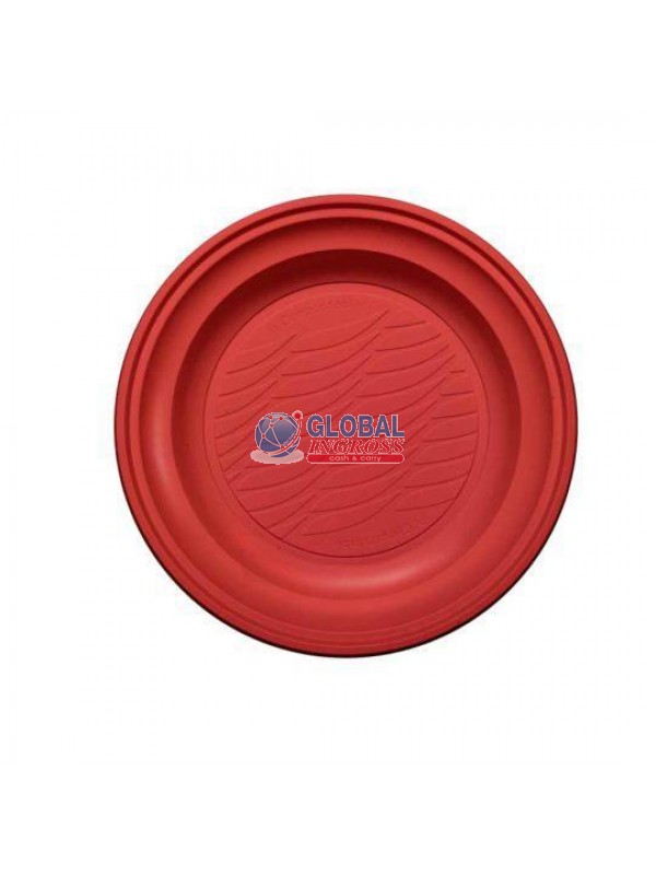 PIATTI BIOPLASTICA FONDI ROSSO 20pz