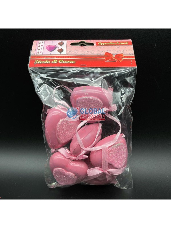 APPENDINO 6 CUORI C/FIOCCO